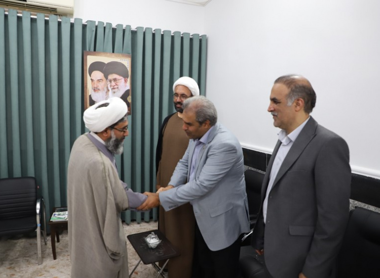 دیدار عیدانه هیات رئیسه دانشگاه زابل با فرماندار محترم و امام جمعه معزز شهرستان زابل