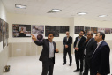بازدید دکتر شالچی معاون فرهنگی و اجتماعی وزارت عتف به همراه  معاونین دانشگاه‌های منطقه هشت  از نمایشگاه دائمی عکس شهر سوخته، اسطوره‌ای که تاریخ شد