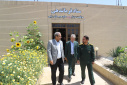 دیدار صمیمانه هیات رئیسه دانشگاه با سرهنگ ملایی فرمانده ناحیه مقاومت بسیج سپاه شهرستان زابل به مناسبت سال نو