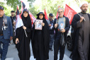 گزارش تصویری حضور جامعه دانشگاهی دانشگاه زابل در مراسم وداع و تشییع رهبر شهید انقلاب اسلامی در شهر مشهد مقدس