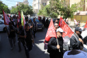 گزارش تصویری حضور جامعه دانشگاهی دانشگاه زابل در مراسم وداع و تشییع رهبر شهید انقلاب اسلامی در شهر مشهد مقدس