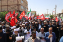 گزارش تصویری حضور جامعه دانشگاهی دانشگاه زابل در مراسم قیام مردم سیستان به خونخواهی امام شهید