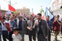 گزارش تصویری حضور جامعه دانشگاهی دانشگاه زابل در مراسم قیام مردم سیستان به خونخواهی امام شهید