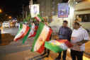 گزارش تصویری از پرچم گردانی و عرض ارادت به پرچم مقدس جمهوری اسلامی ایران توسط دانشگاهیان دانشگاه زابل در دویست و بیست و یکمین شب از اجتماعات مردمی