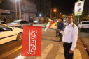 گزارش تصویری از پرچم گردانی و عرض ارادت به پرچم مقدس جمهوری اسلامی ایران توسط دانشگاهیان دانشگاه زابل در دویست و بیست و سومین شب از اجتماعات مردمی