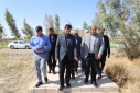 گزارش تصویری آیین کلنگ زنی پروژه اجرای خط توزیع گاز و احداث ایستگاه تقلیل فشار پردیس جدید دانشگاه زابل