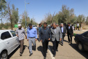 گزارش تصویری آیین کلنگ زنی پروژه اجرای خط توزیع گاز و احداث ایستگاه تقلیل فشار پردیس جدید دانشگاه زابل