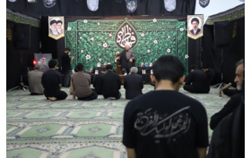 برگزاری  مراسم عزاداری ایام فاطمیه در دانشگاه زابل