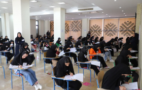 نوبت اول آزمون سراسری ۱۴۰۴ همزمان با سراسر کشور در دانشگاه زابل برگزار شد