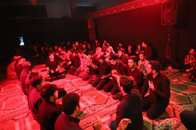 گزارش تصویری مراسم عزاداری شهادت حضرت فاطمه زهرا ( س ) در دانشگاه زابل