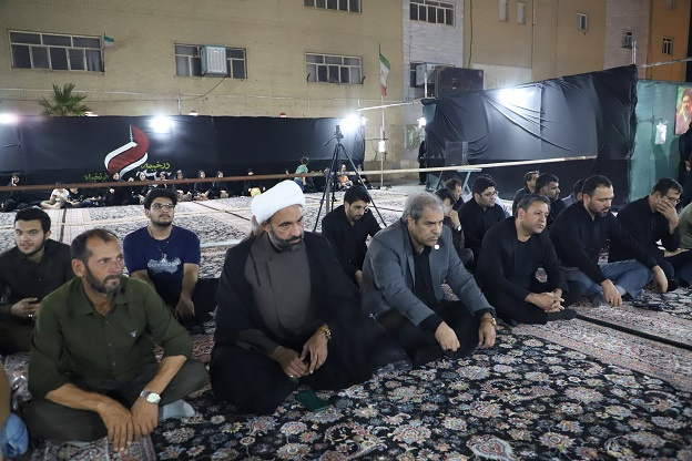 گزارش تصویری مراسم عزاداری در حسینیه شهید امام خامنه‌ای دانشگاه زابل