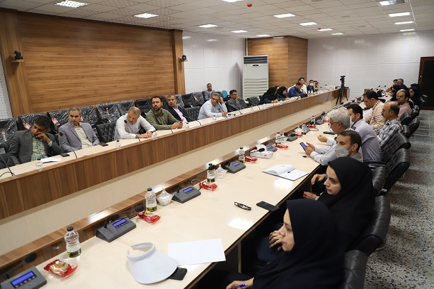 دومین نشست رئیس دانشگاه با مدیران گروه های آموزشی نیمسال اول ۱۴۰۵- ۱۴۰۶